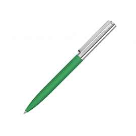 Ручка металлическая шариковая Bright GUM soft-touch с зеркальной гравировкой, 188020.03, Цвет: зеленый