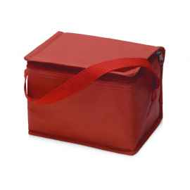 Сумка-холодильник Reviver из нетканого переработанного материала RPET, 590401, Цвет: красный