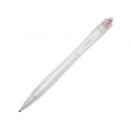 Ручка шариковая Honua из переработанного ПЭТ, 10775721, Цвет: красный,прозрачный