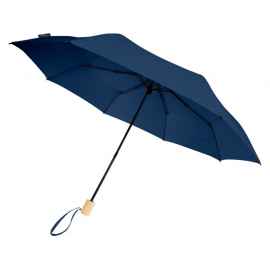 Зонт складной Birgit, 10914555, Цвет: темно-синий