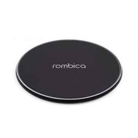 Беспроводное зарядное устройство NEO Core Quick c быстрой зарядкой с логотипом Rombica, 595547.1, Цвет: черный