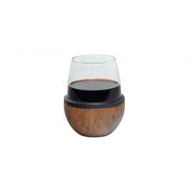 Тумблер для вина WINE KUZIE, 842075, Цвет: дерево, Объем: 443