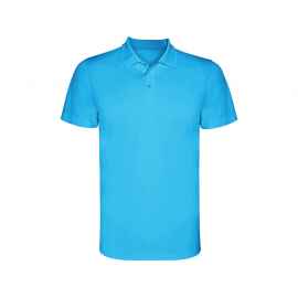 Рубашка поло Monzha мужская, S, 404012S, Цвет: бирюзовый, Размер: S