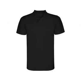 Рубашка поло Monzha мужская, S, 404002S, Цвет: черный, Размер: S