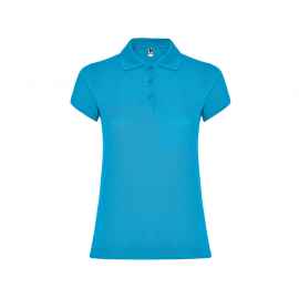 Рубашка поло Star женская, S, 663412S, Цвет: бирюзовый, Размер: S