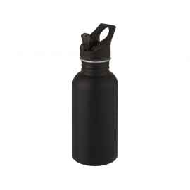 Бутылка спортивная из стали Lexi, 500 мл, 10069590, Цвет: черный, Объем: 500
