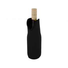Чехол для бутылки Noun из переработанного неопрена, 11328890, Цвет: черный