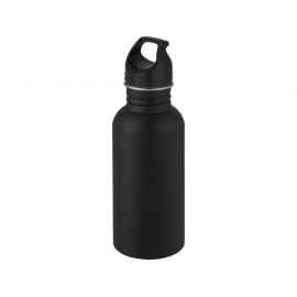 Бутылка спортивная из стали Luca, 500 мл, 10069990, Цвет: черный, Объем: 500