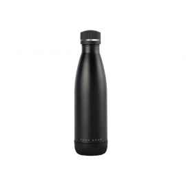 HAI107A Термобутылка с вакуумной изоляцией Gear Matrix, Цвет: черный, Объем: 500