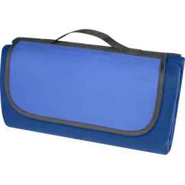 Плед для пикника Salvie из переработанного PET-пластика, 11329453, Цвет: синий