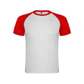 Спортивная футболка Indianapolis мужская, S, 66500160S, Цвет: красный,белый, Размер: S