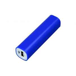 Внешний аккумулятор Digi прямоугольной формы, 2600 mAh, 2600 mAh, 2604.02, Цвет: синий, Размер: 2600 mAh