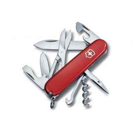 Нож перочинный Climber, 91 мм, 14 функций, 601152, Цвет: красный