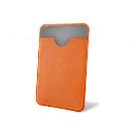 Картхолдер с креплением на телефон Favor, 7319.08, Цвет: оранжевый