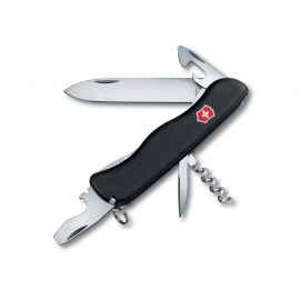Нож перочинный Picknicker, 111 мм, 11 функций, 601157, Цвет: черный
