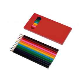 Набор из 12 шестигранных цветных карандашей Hakuna Matata, 14004.01, Цвет: красный,разноцветный