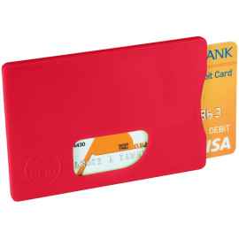 Защитный RFID чехол для кредитной карты Arnox, 5-13422603, Цвет: красный