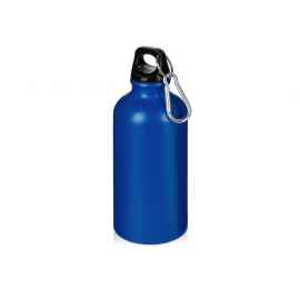 Бутылка Hip S с карабином, 400 мл, матовая, 5-10055903, Цвет: синий, Объем: 400