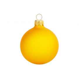 Стеклянный шар на елку Fairy tale Opal, 6 см, 213025, Цвет: желтый