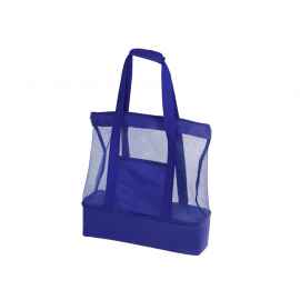 939102 Пляжная сумка Coolmesh с изотермическим отделением, Цвет: синий