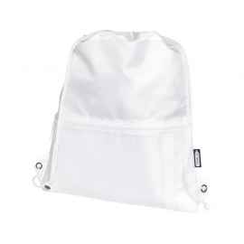 Изолированная сумка со шнурком Adventure из переработанных материалов, 12064701, Цвет: белый