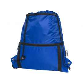 Изолированная сумка со шнурком Adventure из переработанных материалов, 12064753, Цвет: синий
