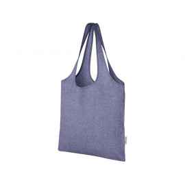 Эко-сумка Pheebs из переработанного хлопка, 12064150, Цвет: синий