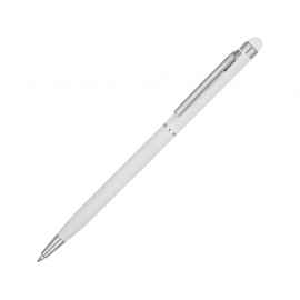 Ручка-стилус металлическая шариковая Jucy Soft soft-touch, 18570.06p, Цвет: белый