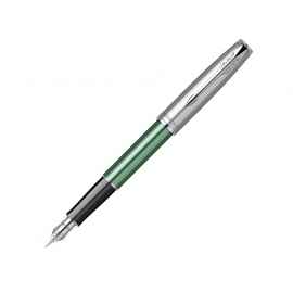 Ручка перьевая Parker Sonnet Essentials Green SB Steel CT, 2169362, Цвет: зеленый,серебристый