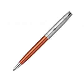 Ручка шариковая Parker Sonnet Essentials Orange SB Steel CT, 2169361, Цвет: оранжевый,серебристый