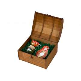 Подарочный набор: чайная пара, варенье из ели и мяты, 94819