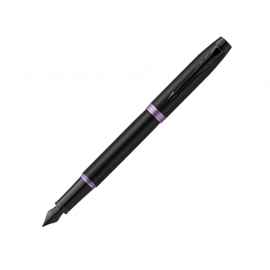 Ручка перьевая Parker IM Vibrant Rings Flame Amethyst Purple, 2172948, Цвет: черный,фиолетовый
