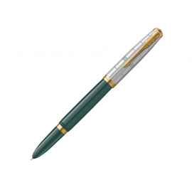Ручка перьевая Parker 51 Premium, F, 2169074, Цвет: золотистый,зеленый,серебристый