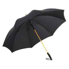 Зонт-трость Alugolf, 100114, Цвет: черный,золотистый