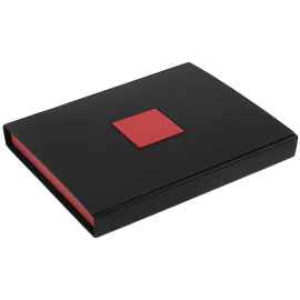 Коробка Plus, черная с красным, Цвет: черный, красный