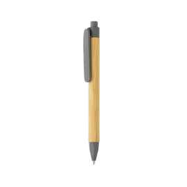 Ручка с корпусом из переработанной бумаги FSC®, Серый, Цвет: серый,, Размер: , высота 13,9 см., диаметр 1,1 см.