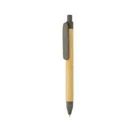 Ручка с корпусом из переработанной бумаги FSC®, Зеленый, Цвет: зеленый,, Размер: , высота 13,9 см., диаметр 1,1 см.