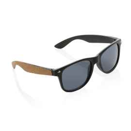 Солнцезащитные очки Cork из переработанного пластика, UV 400, Черный