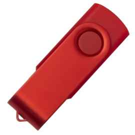 USB flash-карта DOT (32Гб), красный, 5,8х2х1,1см, пластик, металл, Цвет: красный