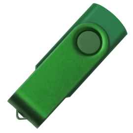 USB flash-карта DOT (32Гб), зеленый, 5,8х2х1,1см, пластик, металл, Цвет: зеленый