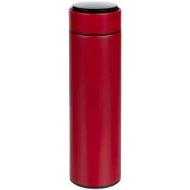 Смарт-бутылка с заменяемой батарейкой Long Therm, красная, Цвет: красный, Объем: 500