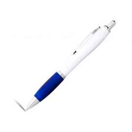 Ручка пластиковая шариковая Nash, черные чернила, 10637100, Цвет: синий,белый, Размер: черные чернила