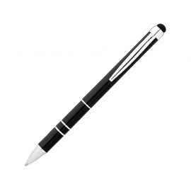 Ручка-стилус шариковая Charleston, черные чернила, 10654000, Цвет: черный