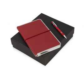 Подарочный набор Silver Sway с ручкой и блокнотом А5, 700323.01, Цвет: красный,серебристый