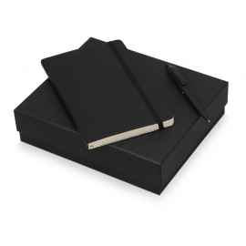 Подарочный набор Moleskine Indiana с блокнотом А5 Soft и ручкой, 700373.01, Цвет: черный