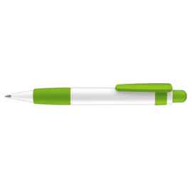 2994 ШР Big Pen polished basic белый/зеленый 376, Цвет: белый/зеленый
