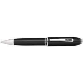 Шариковая ручка Cross Peerless 125. Цвет - черный/платина