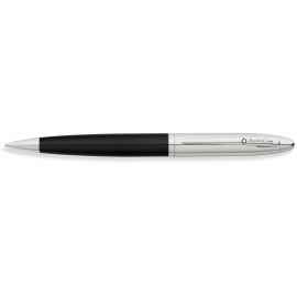 Шариковая ручка FranklinCovey Lexington. Цвет - черный + хром