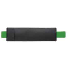 NB04 Футляр-карман для ручки HOLDER Soft черный/зеленый 347, Цвет: черный/зеленый