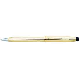 Шариковая ручка Cross Century II. Цвет - золотистый.